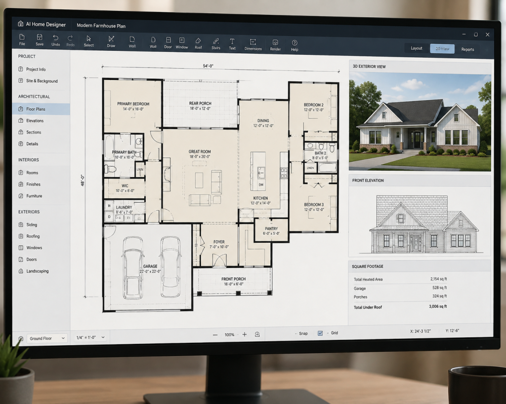 Using AI to Find Your Perfect Floor Plan and Home Builder
