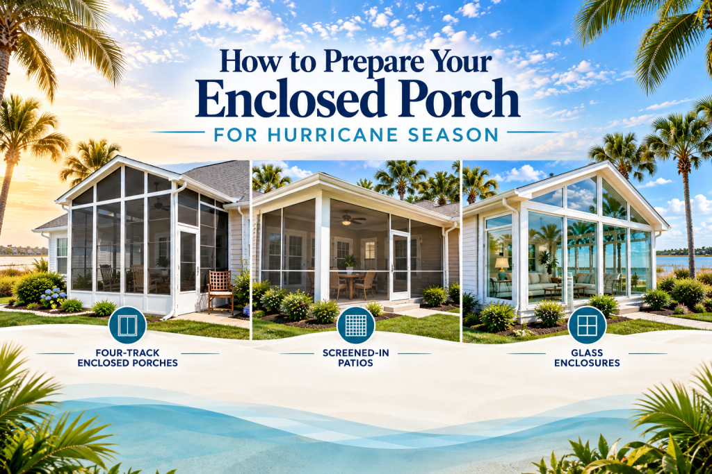 How to Prepare Your Enclosed Porch for Hurricane Season